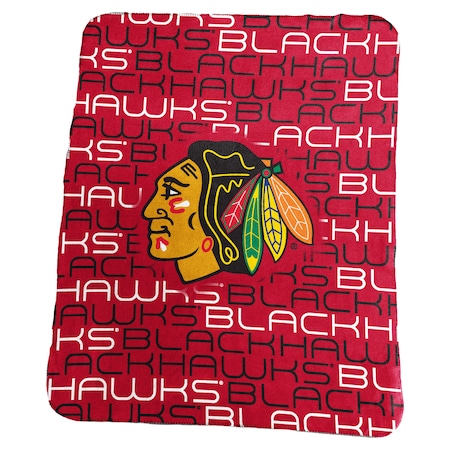 Logo Brands Chicago Blackhawks Classic Fleece 807-23B